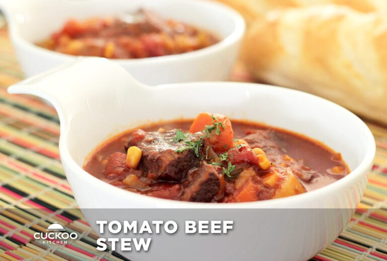 Cuckoo Kitchen Tomato Beef Stew